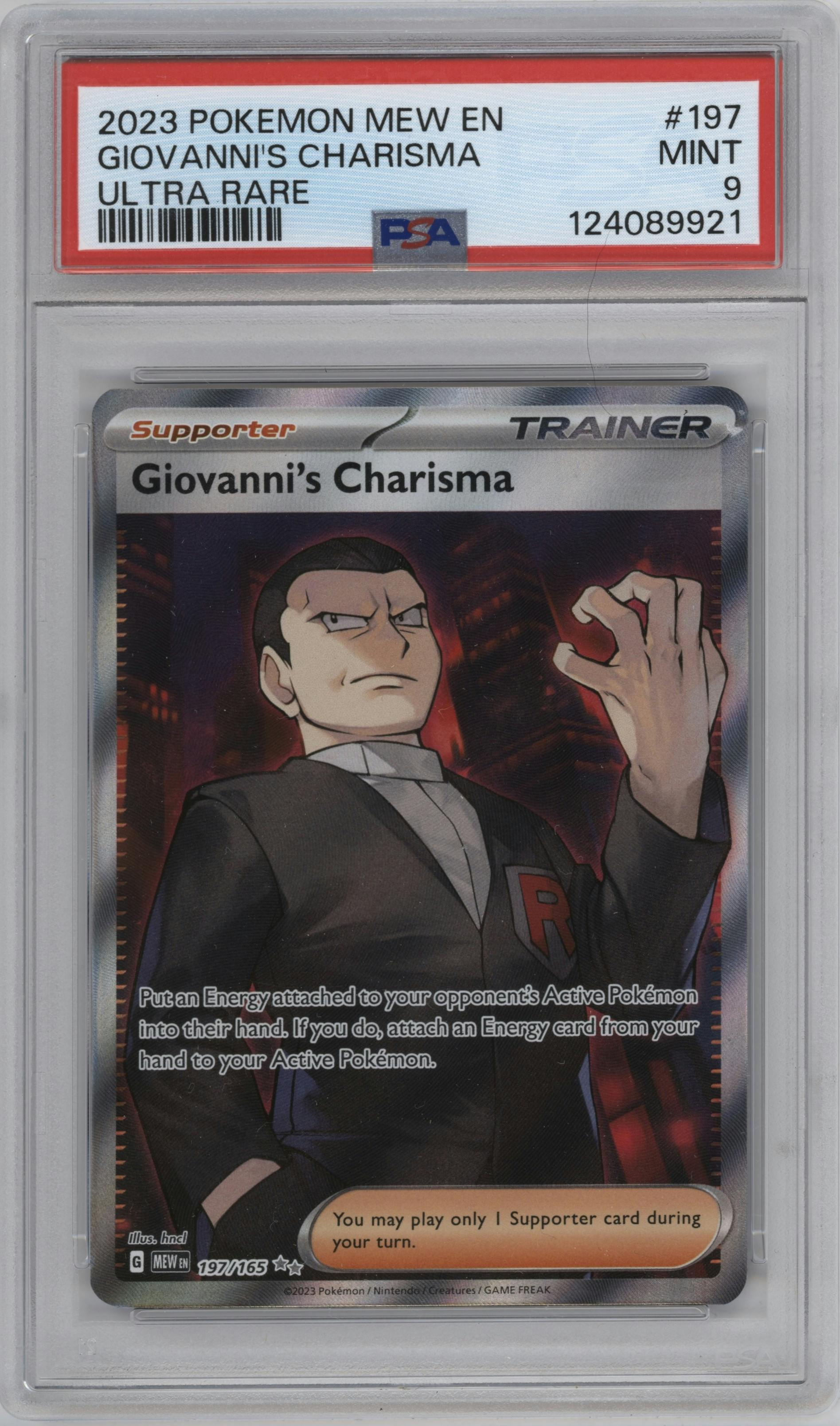 Giovanni's Charisma