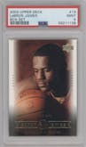 Lebron James from the 2003-04 Upper Deck LeBron James  set graded by PSA and given an overall grade of 9.