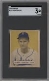 Elwin Preacher Roe from the 1949 Bowman set graded by SGC and given an overall grade of 3.