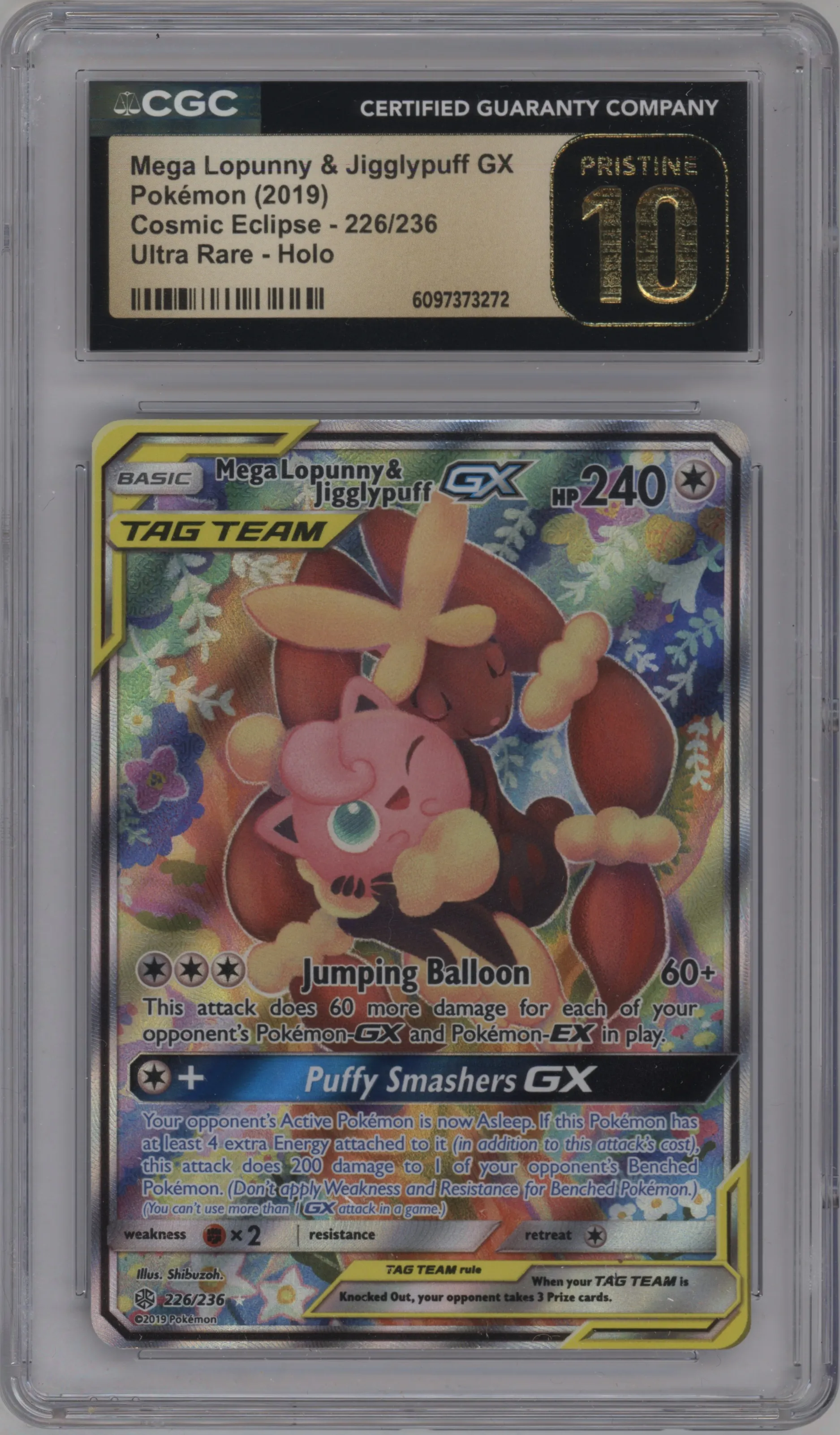 Mega Lopunny & Jigglypuff GX