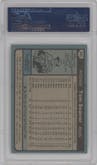 Tom Seaver from the 1980 Topps set graded by PSA and given an overall grade of 9.