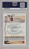 Aaron Rodgers from the 2005 Topps Total set graded by PSA and given an overall grade of 10.