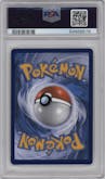 Ash's Pikachu from the 2017 Pokemon S&M set featuring a I Choose You! parallel graded by PSA and given an overall grade of 7.