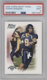 Aaron Rodgers from the 2005 Topps Draft Picks & Prospects set graded by PSA and given an overall grade of 9.