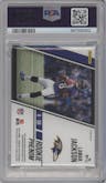 Lamar Jackson from the 2018 Panini Donruss Optic set graded by PSA and given an overall grade of 9.