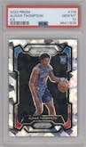 Ausar Thompson from the 2023-24 Panini Prizm set featuring a Ice Prizm parallel graded by PSA and given an overall grade of 10.