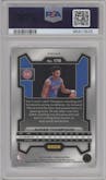Ausar Thompson from the 2023-24 Panini Prizm set featuring a Ice Prizm parallel graded by PSA and given an overall grade of 10.