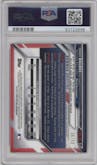 Bobby Dalbec from the 2016 Bowman Draft set featuring a Gold Refractor parallel graded by PSA and given an overall grade of 10.