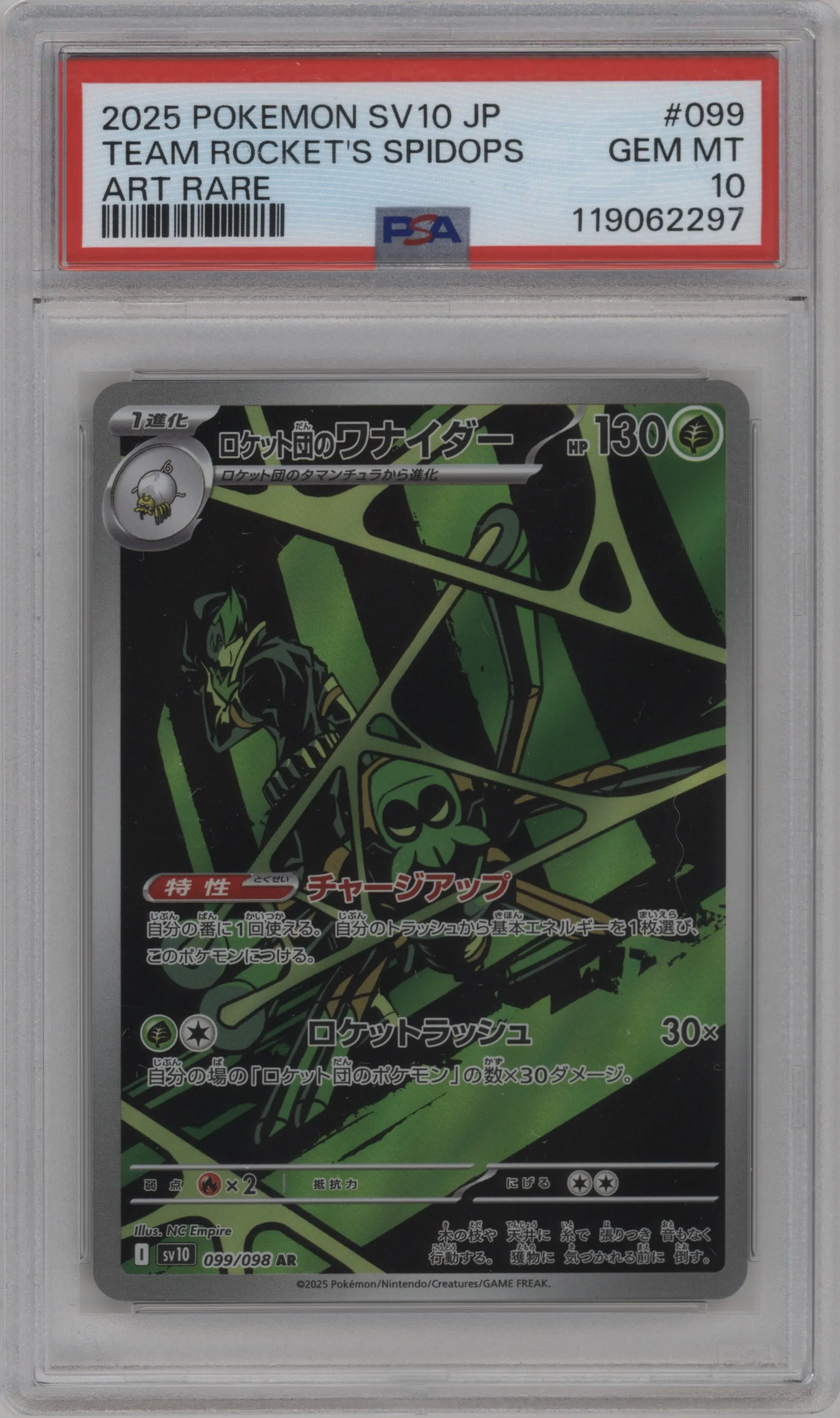 Team Rocket's Spidops