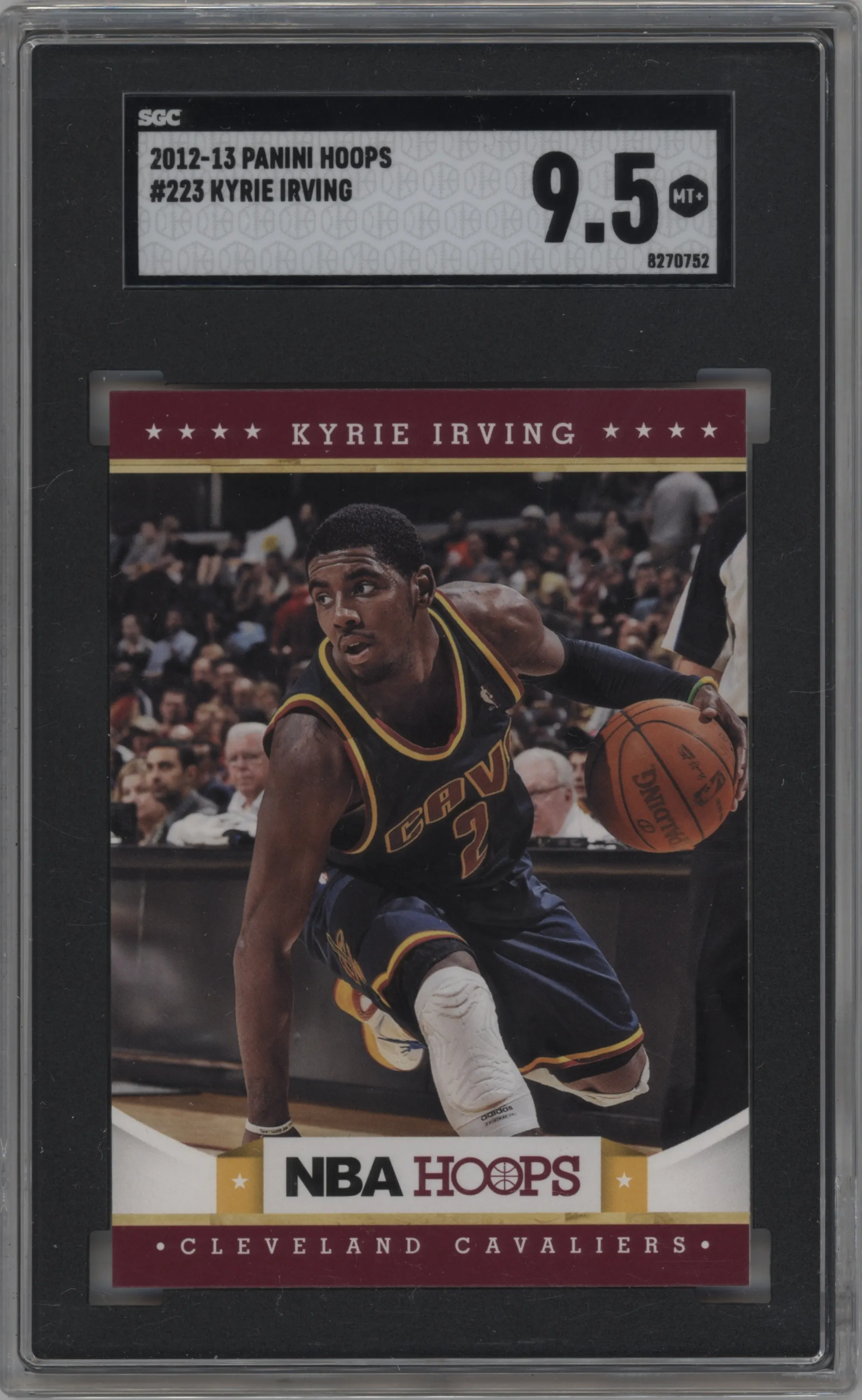 2012 Panini NBA Hoops Kyrie Irving #223 SGC 9.5