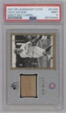 Hack Wilson from the 2001 Upper Deck SP Legendary Cuts set graded by PSA and given an overall grade of 9.
