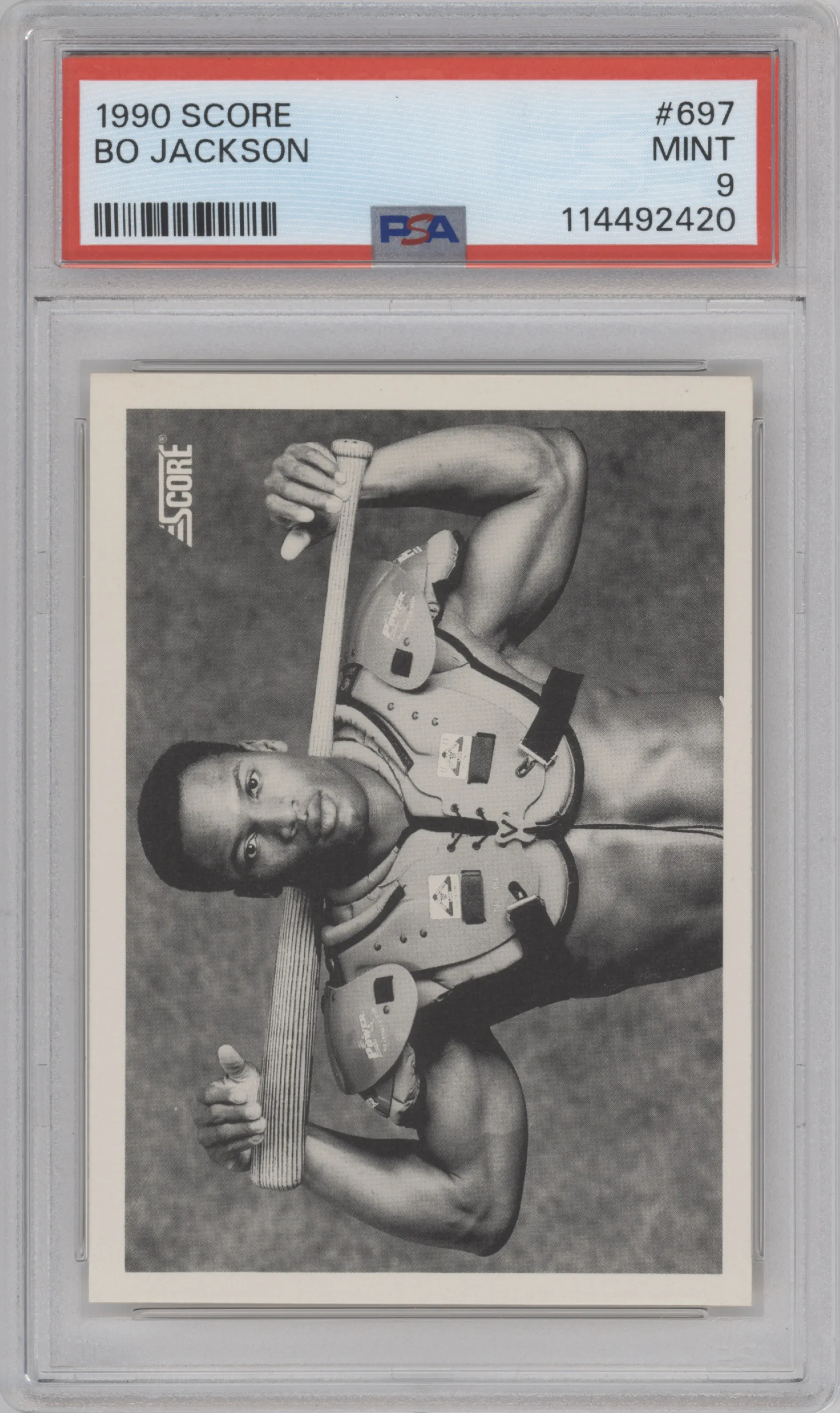 1990 Score Bo Jackson PSA 9