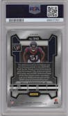 Will Anderson Jr. from the 2023 Panini Prizm set featuring a Silver Prizm parallel graded by PSA and given an overall grade of 10.
