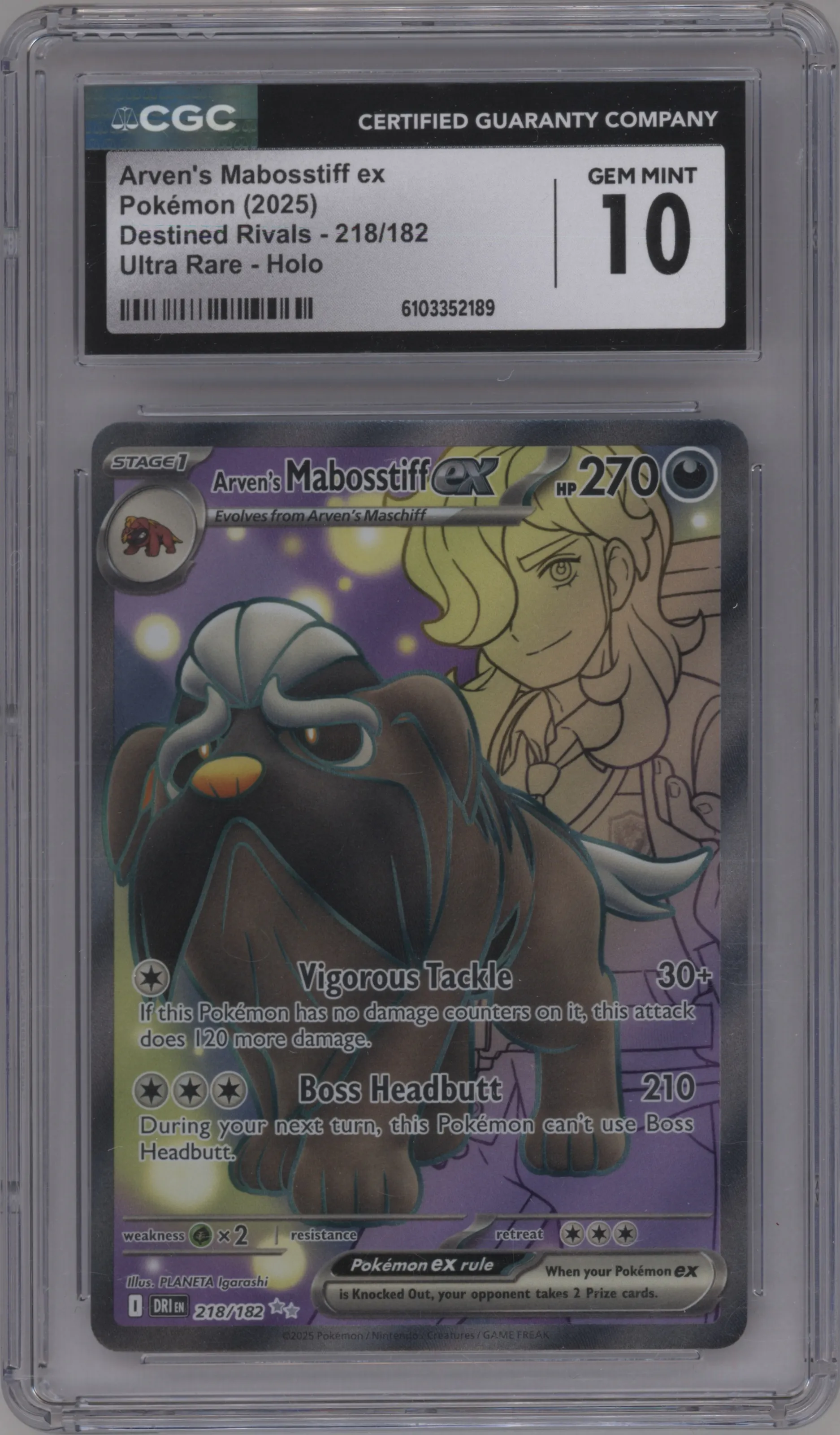 Arven's Mabosstiff ex