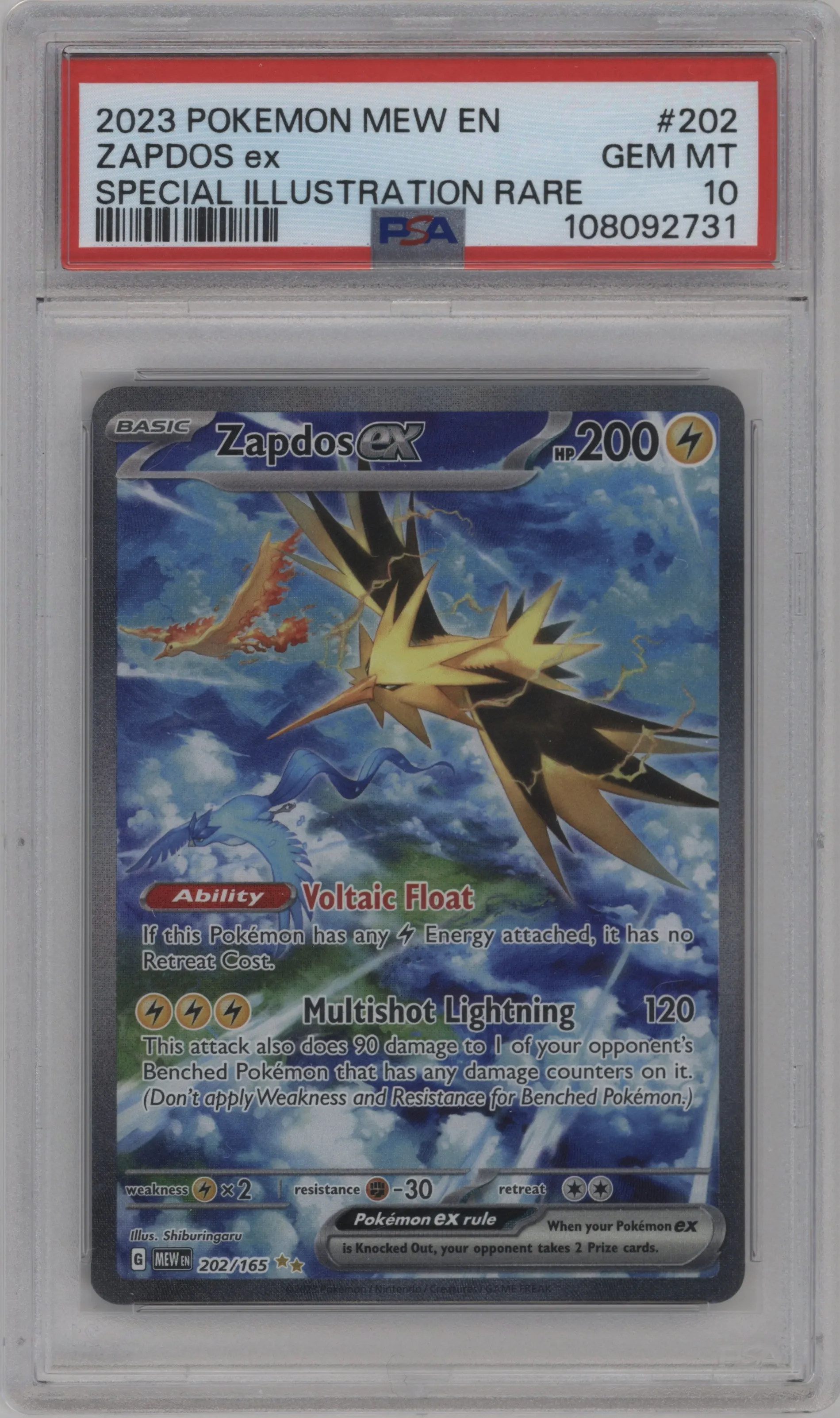 Zapdos ex