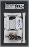 Dariq Whitehead from the 2023-24 Panini Flawless set graded by SGC and given an overall grade of 9.5.