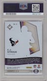 C.J. Stroud from the 2023 Panini Illusions set graded by PSA and given an overall grade of 9.