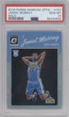 Jamal Murray from the 2016-17 Panini Donruss Optic set featuring a Holo parallel graded by PSA and given an overall grade of 10.