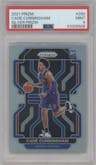 Cade Cunningham from the 2021-22 Panini Prizm  set featuring a Silver Prizm parallel graded by PSA and given an overall grade of 9.