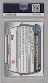 Dorian Thompson-Robinson from the 2022 Bowman University Chrome set graded by PSA and given an overall grade of 10.
