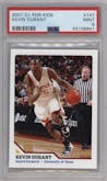 Kevin Durant from the 2007 Sports Illustrated for Kids set graded by PSA and given an overall grade of 9.