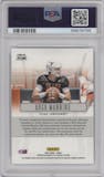Arch Manning from the 2023 Panini Prizm Throwback set graded by PSA and given an overall grade of 10.