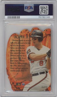 Cal Ripken Jr. from the 1994 Flair set graded by PSA and given an overall grade of 10.