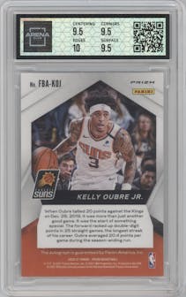 Kelly Oubre Jr. from the 2020-21 Panini Prizm set graded by Arena Club and given an overall grade of 10.