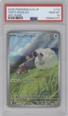 Hop's Wooloo from the 2025 Pokemon SV JPN set graded by PSA and given an overall grade of 10.
