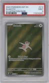 Slakoth from the 2024 Pokemon SV set graded by PSA and given an overall grade of 9.