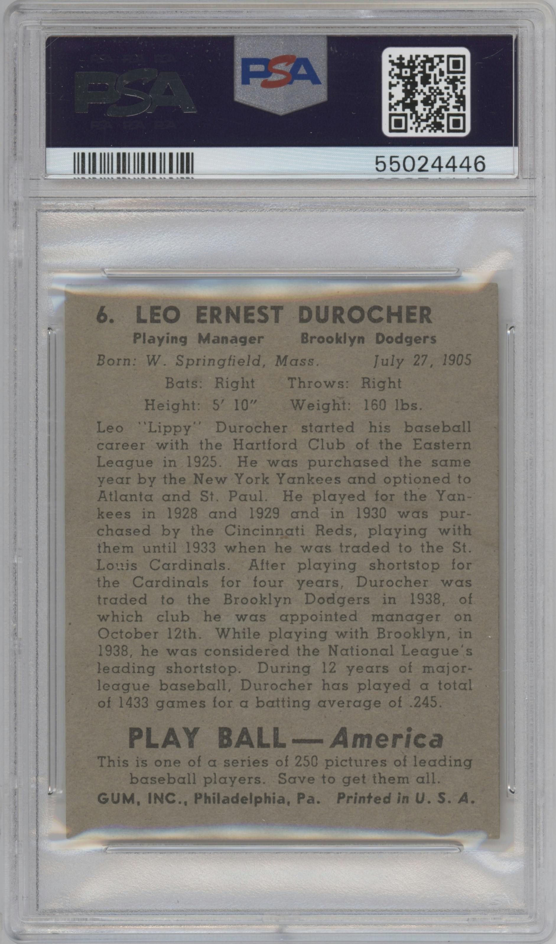 Leo Durocher