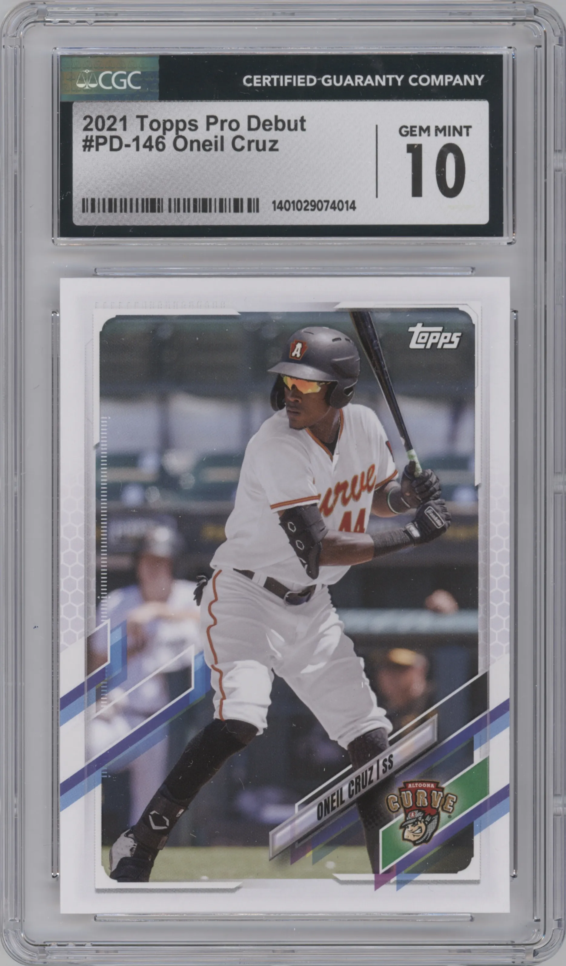 2021 Topps Pro Debut Oneil Cruz #PD-146 CGC 10
