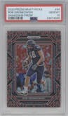 Rob Gronkowski from the 2023 Panini Prizm Draft Picks set featuring a Snakeskin parallel graded by PSA and given an overall grade of 10.