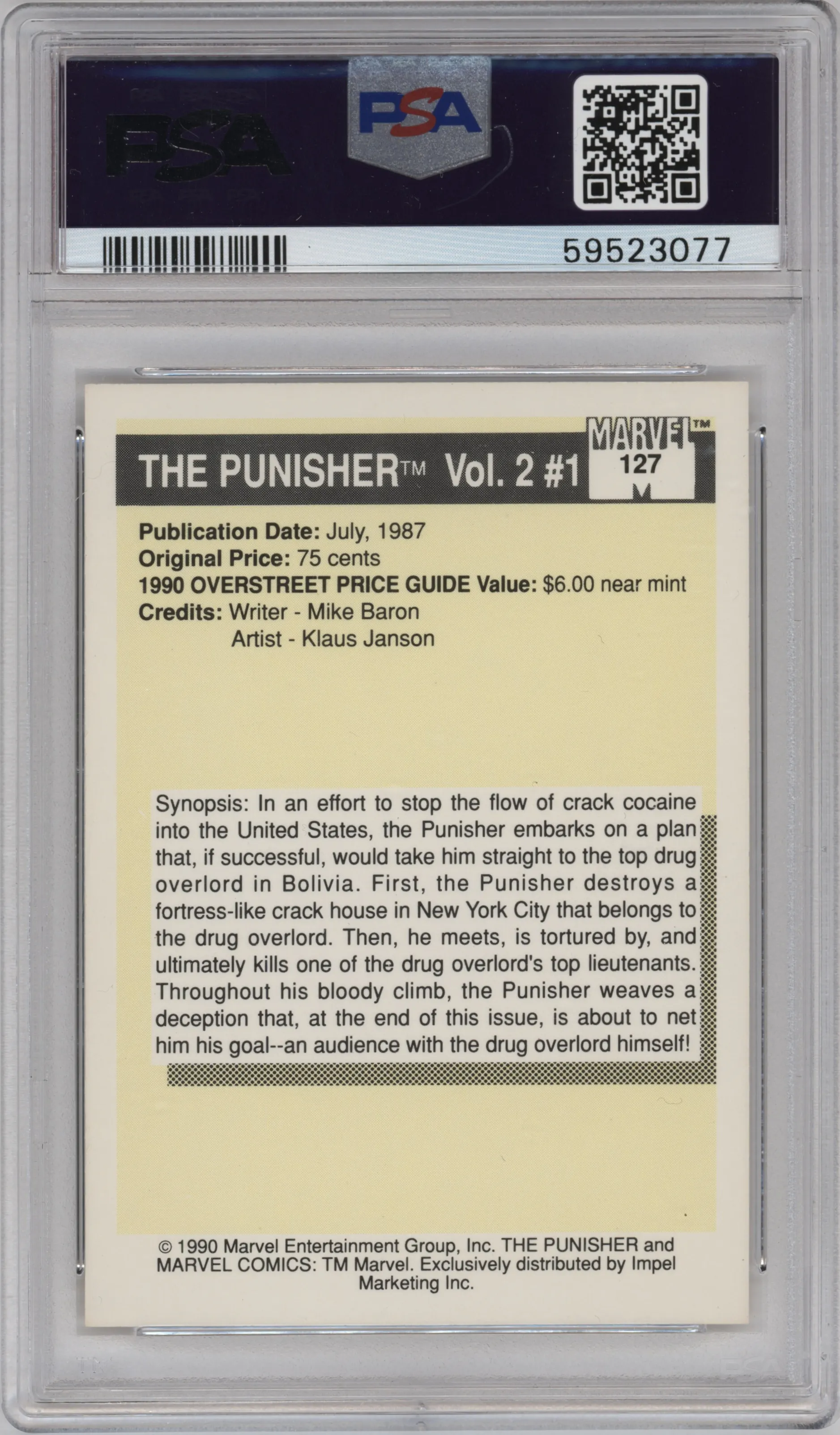 The Punisher Vol. 2 #1