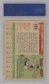 Johnny Schmitz from the 1955 Topps set graded by PSA and given an overall grade of 6.