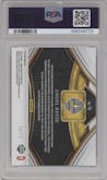 Angel Reese from the 2024 Panini Select WNBA set featuring a White Disco parallel graded by PSA and given an overall grade of 10.