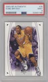 Kobe Bryant from the 2003-04 SP Authentic set graded by PSA and given an overall grade of 9.