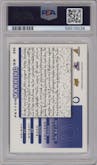 Peyton Manning from the 1998 Score set graded by PSA and given an overall grade of 9.
