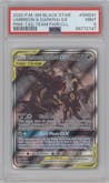 Umbreon/Darkrai GX from the 2020 Pokemon S&M set featuring a Tag Team Powers Collection parallel graded by PSA and given an overall grade of 9.