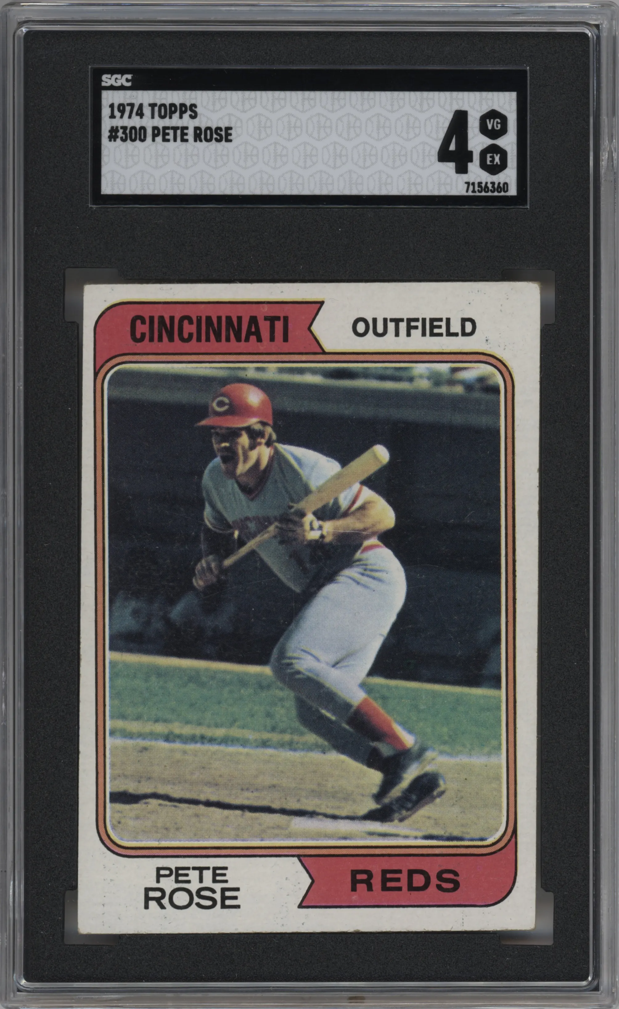 1974 Topps Pete Rose SGC 4