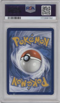Flareon from the 2022 Pokemon SWSH set graded by PSA and given an overall grade of 10.