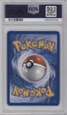 Rayquaza C LV. X from the 2009 Pokemon Platinum set graded by PSA and given an overall grade of 8.