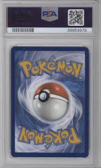 Gardevoir ex from the 2024 Pokemon SV set graded by PSA and given an overall grade of 10.