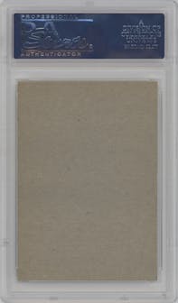 Willie Mays from the 1964 Topps Stand Ups set graded by PSA and given an overall grade of 5.