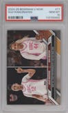 JuJu Watkins/Kiki Iriafen from the 2024-25 Bowman U Now set graded by PSA and given an overall grade of 10.