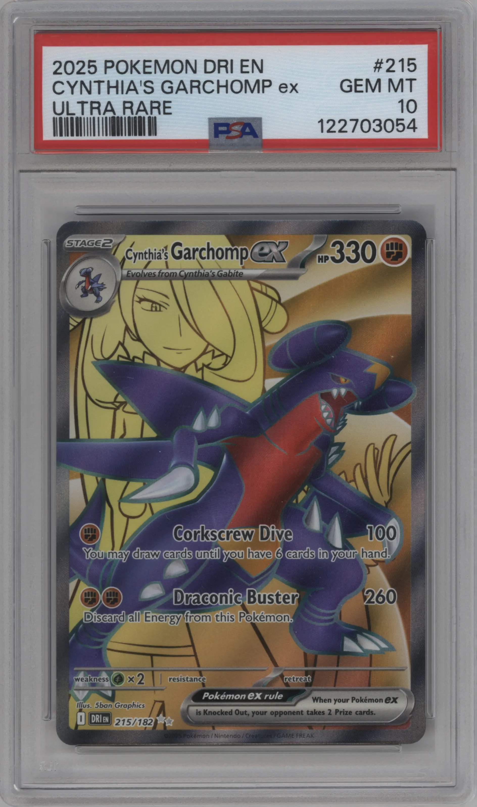 Cynthia's Garchomp ex