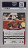 Jauan Jennings from the 2020 Panini Prizm set featuring a Pink Prizm parallel graded by PSA and given an overall grade of 9.