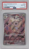 Lileep from the 2024 Pokemon SV set graded by PSA and given an overall grade of 10.