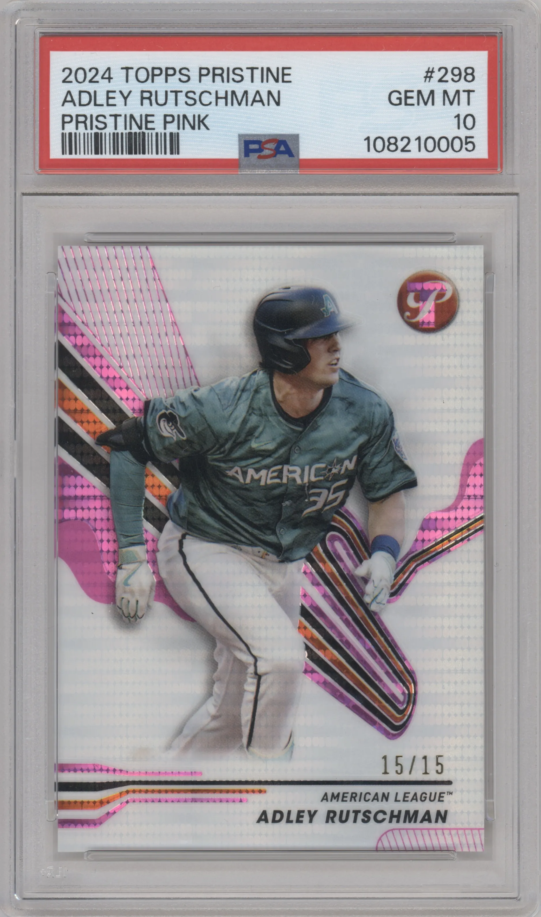 【PSA鑑定品_美品】Adley Rutschman_直筆オンカードサイン Adley Rutschman, PSA Gem mint 10 slabs lot of (2)