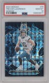 Trevor Lawrence from the 2024 Panini Mosaic set featuring a Genesis parallel graded by PSA and given an overall grade of 10.